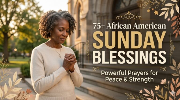 Powerful Sunday Prayers & 75+ African American Sunday Blessings for Peace and Strength