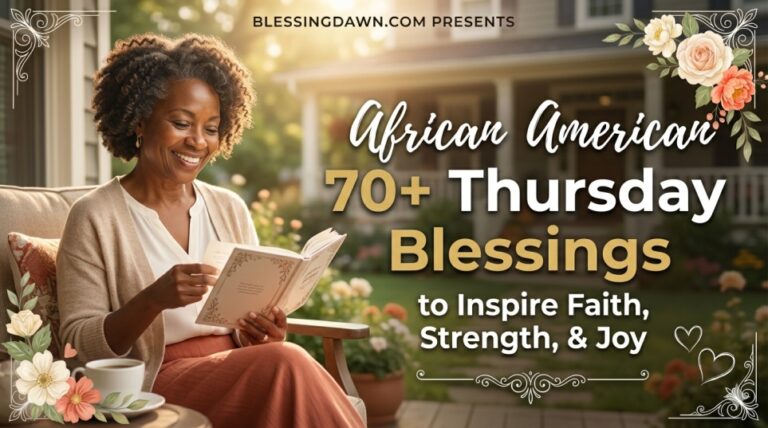 70+ African American Thursday Blessings to Inspire Faith, Strength, and Joy