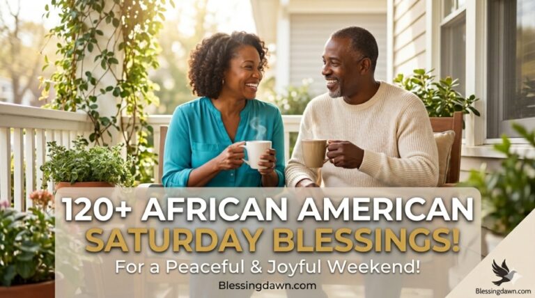 120+ African American Saturday Blessings for a Peaceful and Joyful Weekend