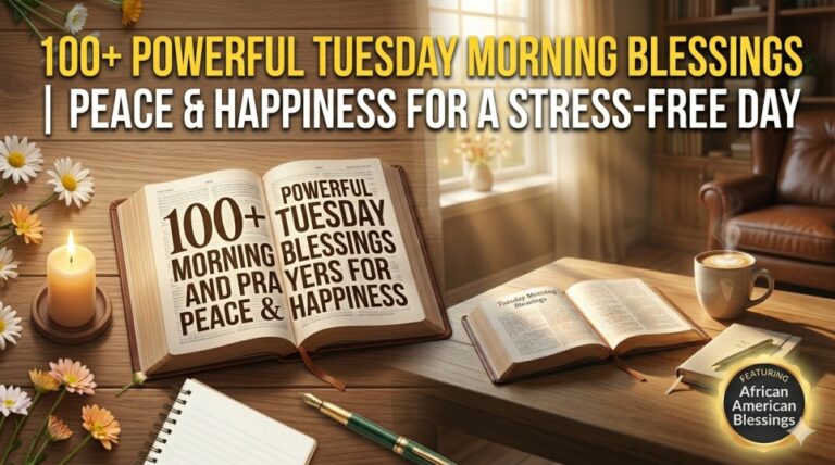 100+ Powerful Tuesday Morning Blessings and Prayers for Peace and Happiness for a Stress-Free Day