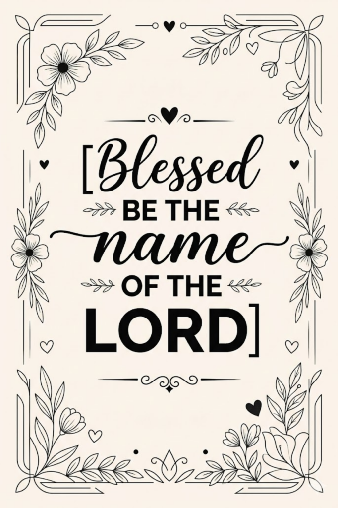 Blessings