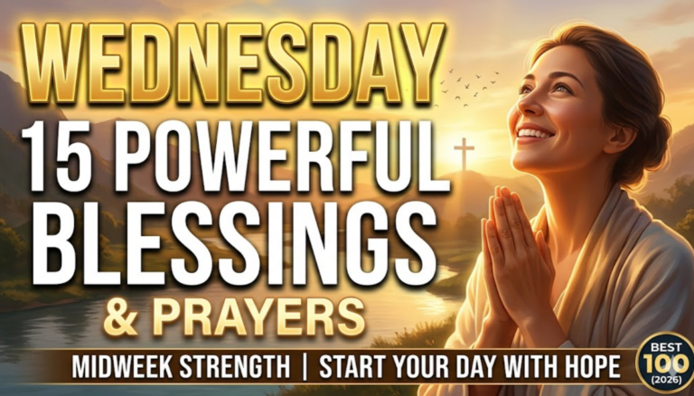 Wednesday Blessing and Prayers