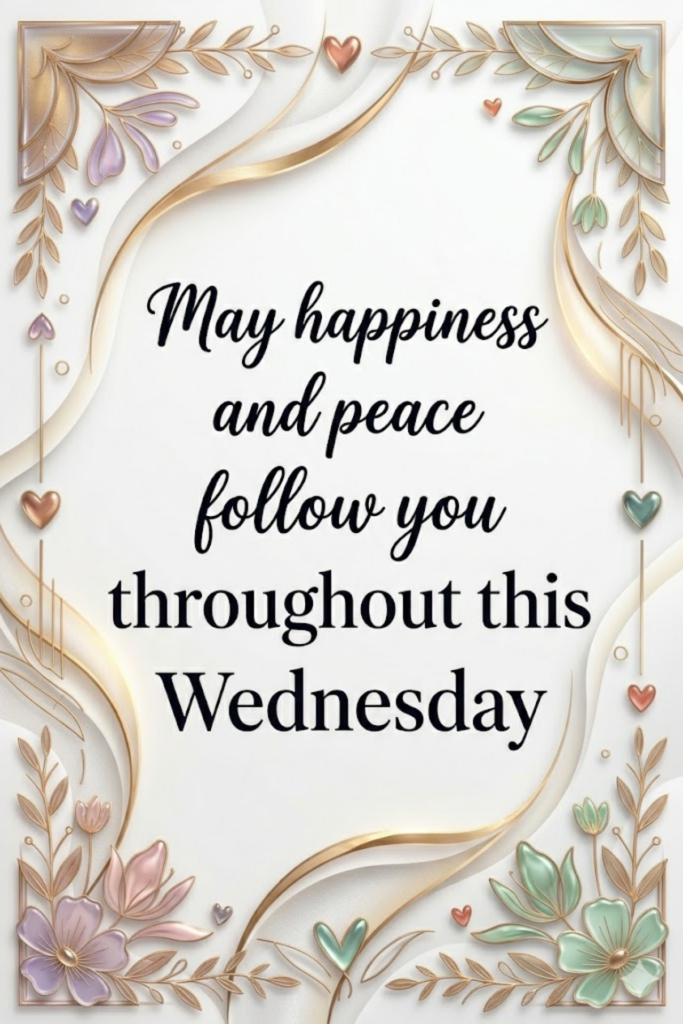 Best 100 Wednesday Blessing
