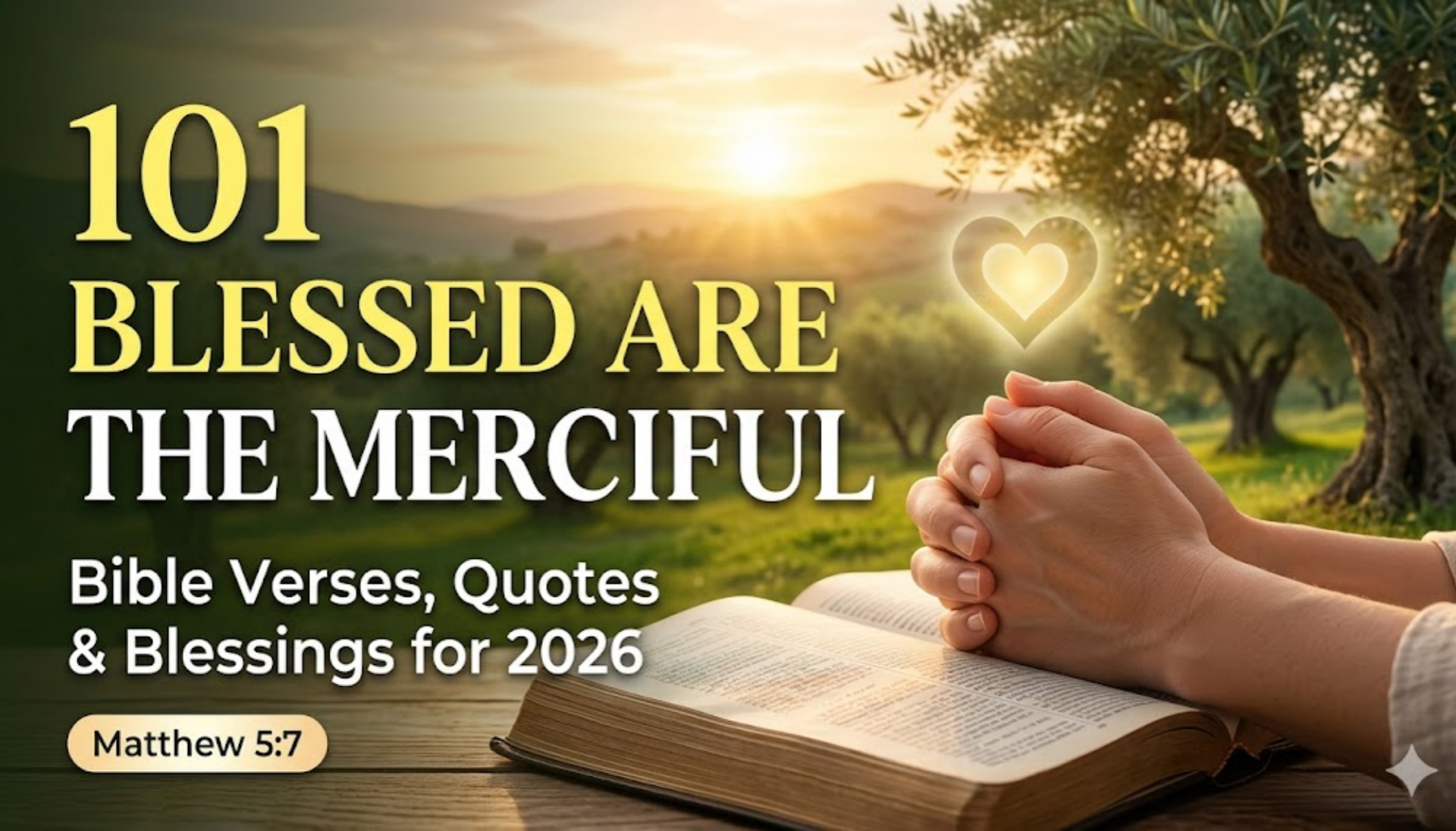 Blessed Are the Merciful Bible Verses