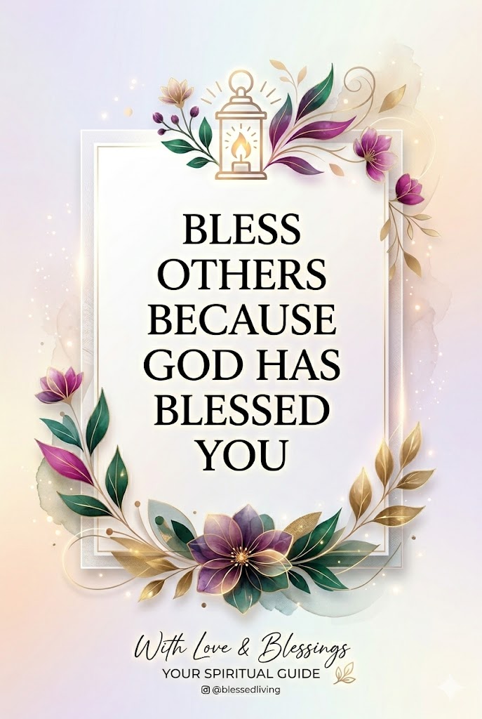 Blessed to Be a Blessing