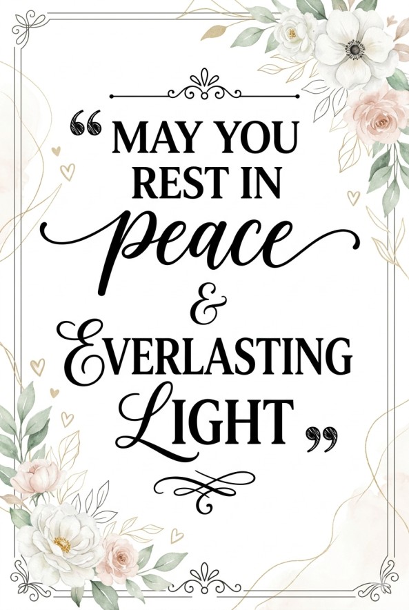 Rest in Peace Blessings