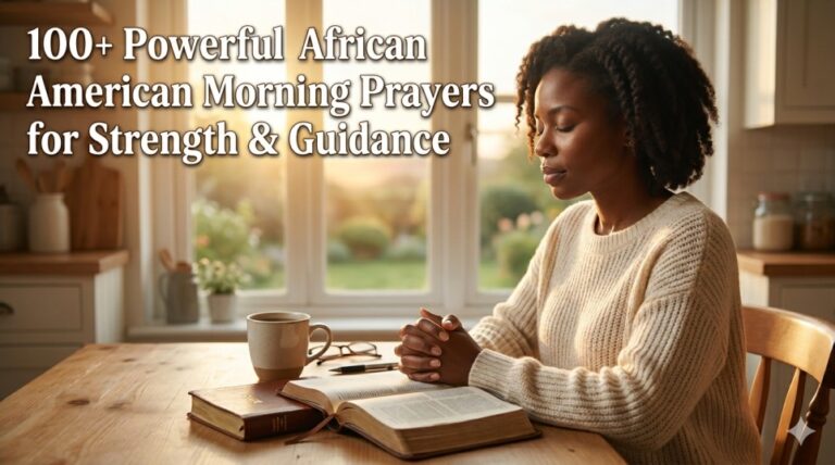 100+ Powerful African American Morning Prayers for Strength and Guidance