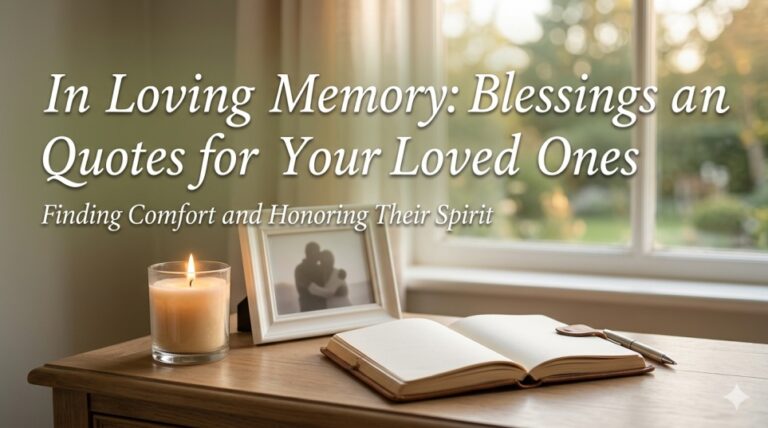 89+ In Loving Memory Blessings and Quotes for Loved Ones