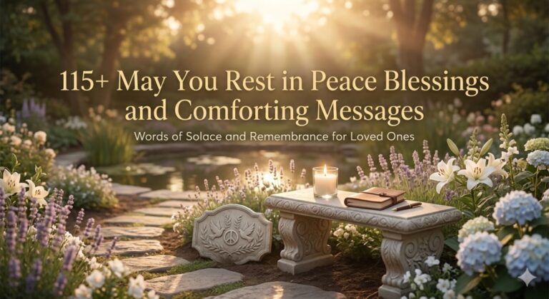 115+ May You Rest in Peace Blessings and Comforting Messages