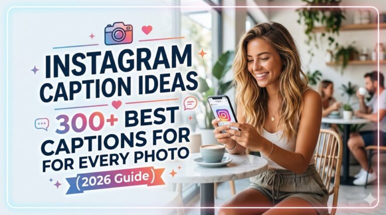 Instagram Caption Ideas: 300+ Best Captions for Every Photo (2026 Guide)