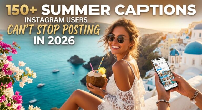 150+ Summer Captions Instagram Users Can’t Stop Posting in 2026