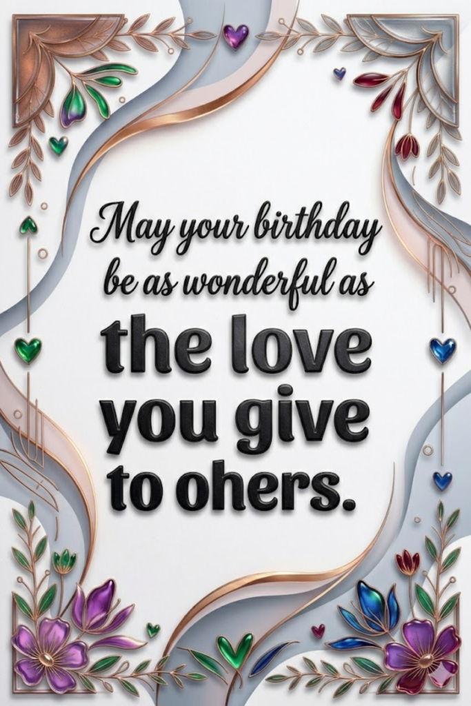 Birthday Blessings
