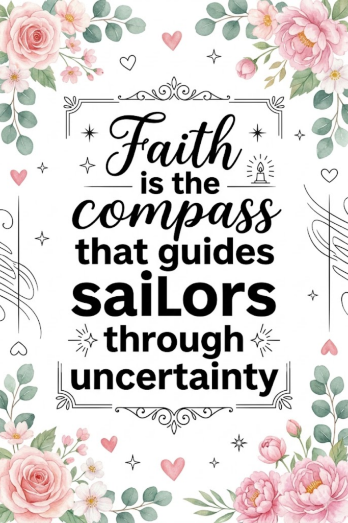Fair winds and following seas