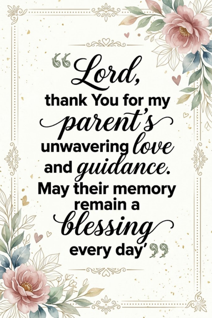 Blessing Prayer