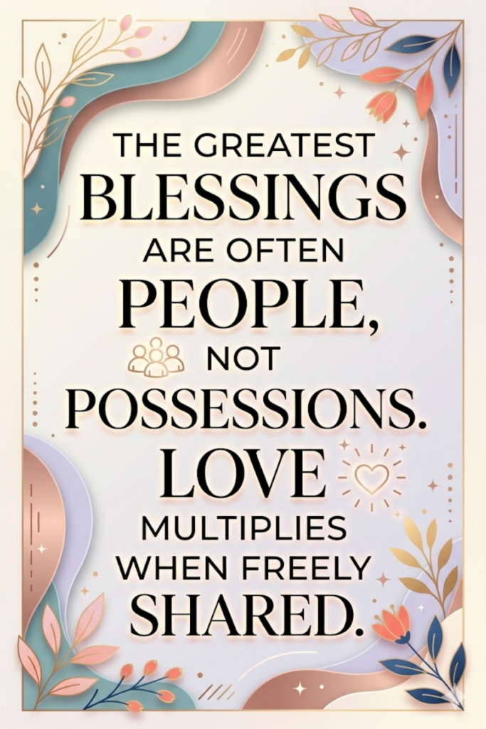 Blessed Abundance Quotes