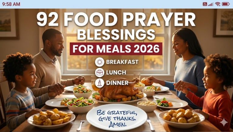 Food Prayer Blessings