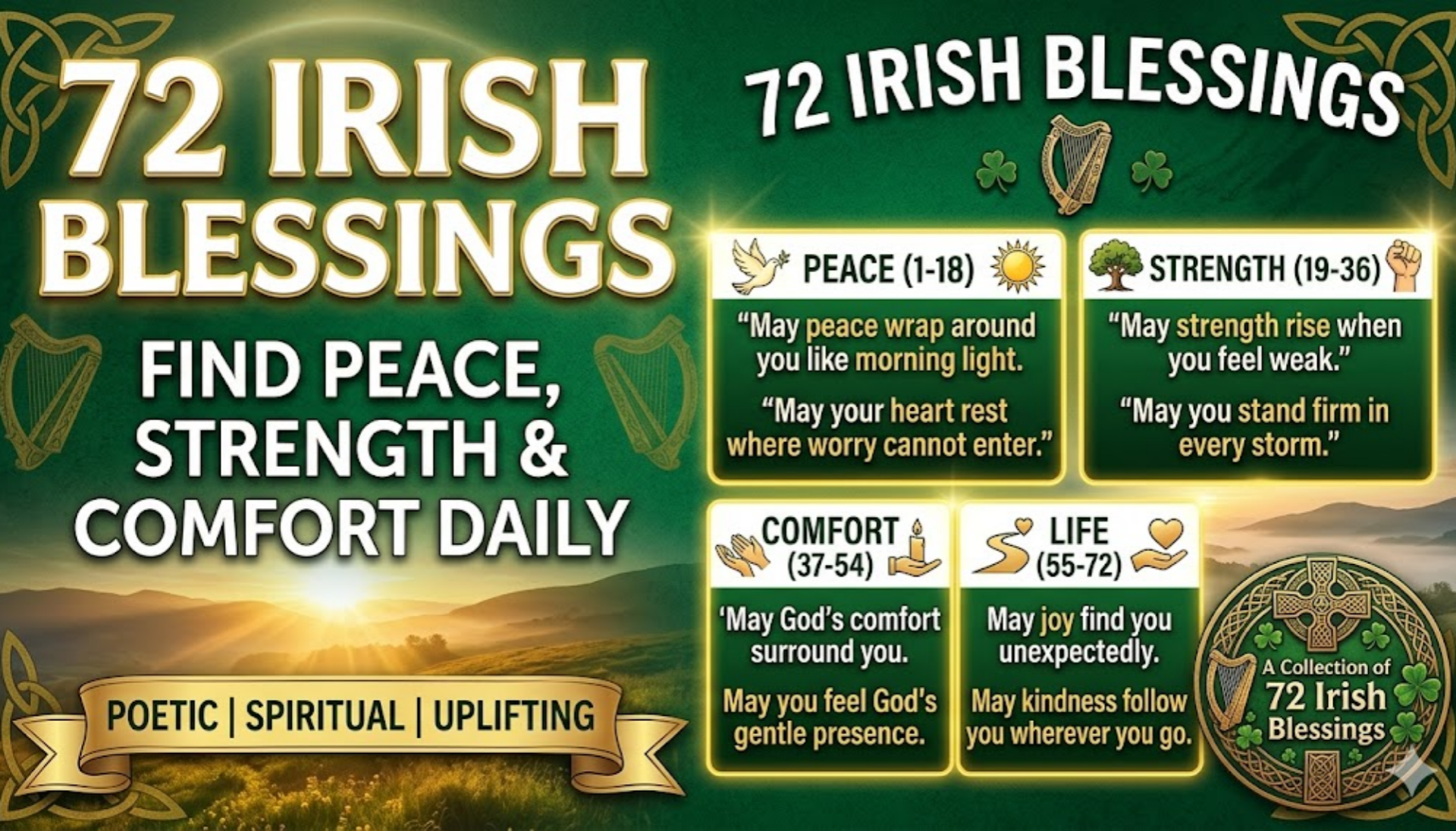 Irish Blessings for Peace