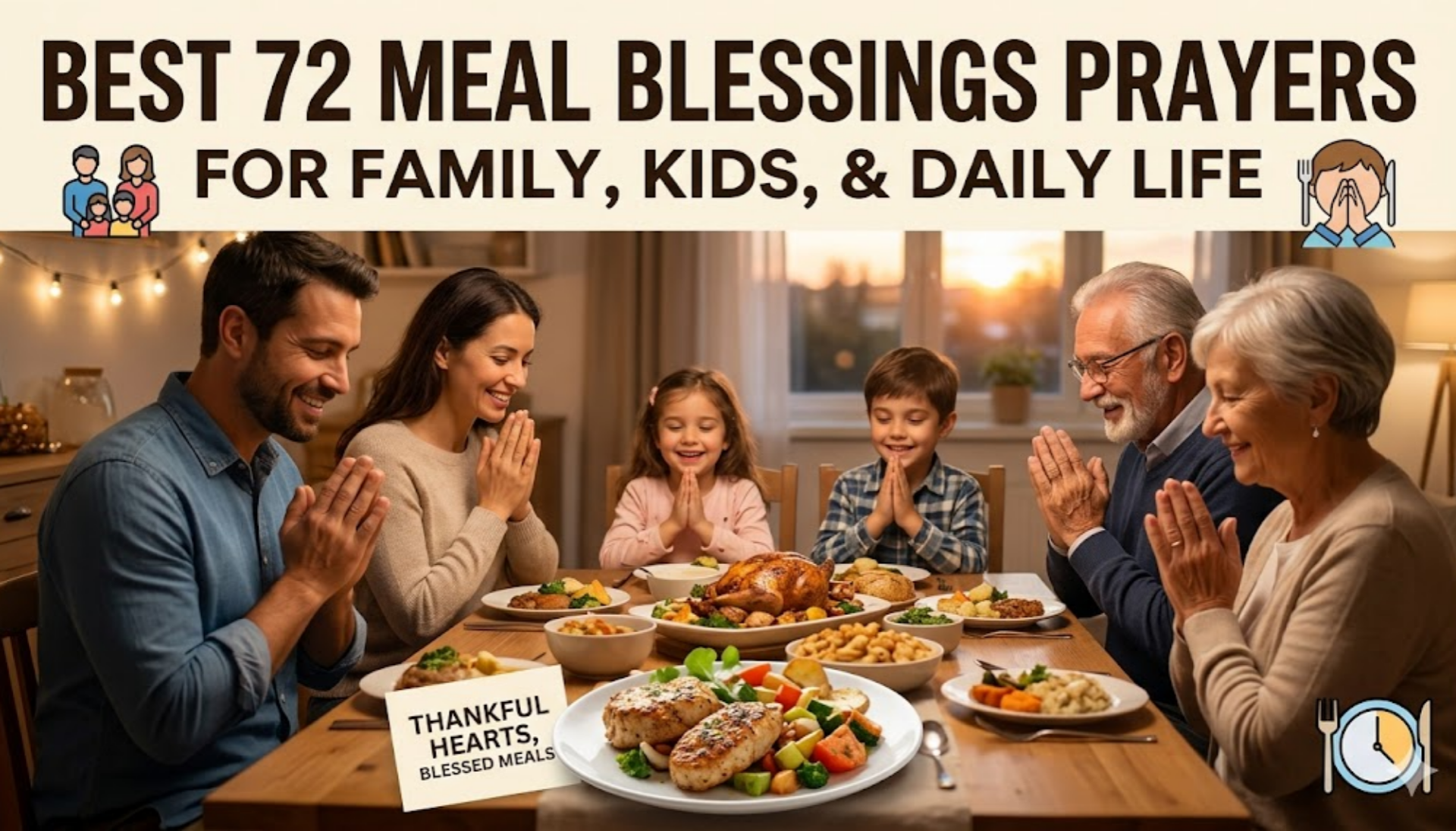 Meal Blessings Prayers