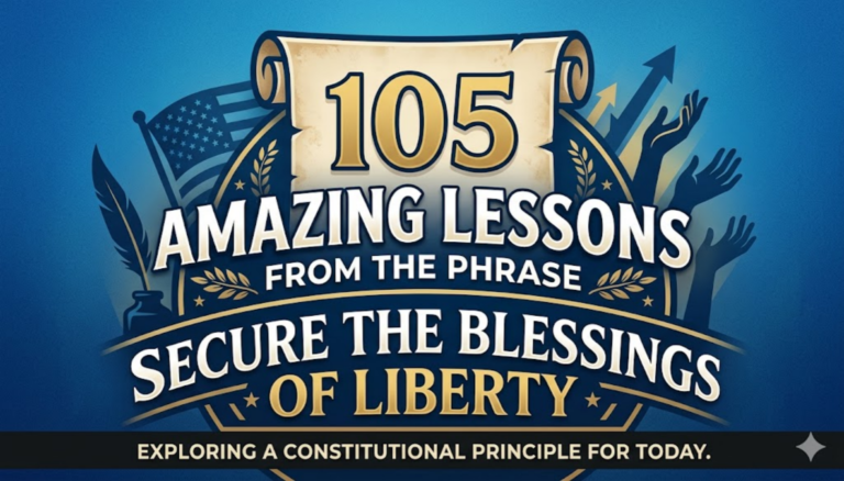 secure the Blessings of Liberty