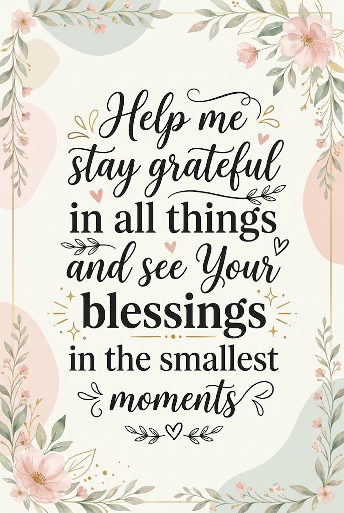 Daily Blessings Prayer