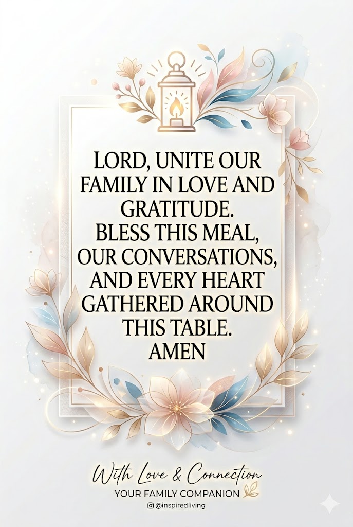 Food Prayer Blessings