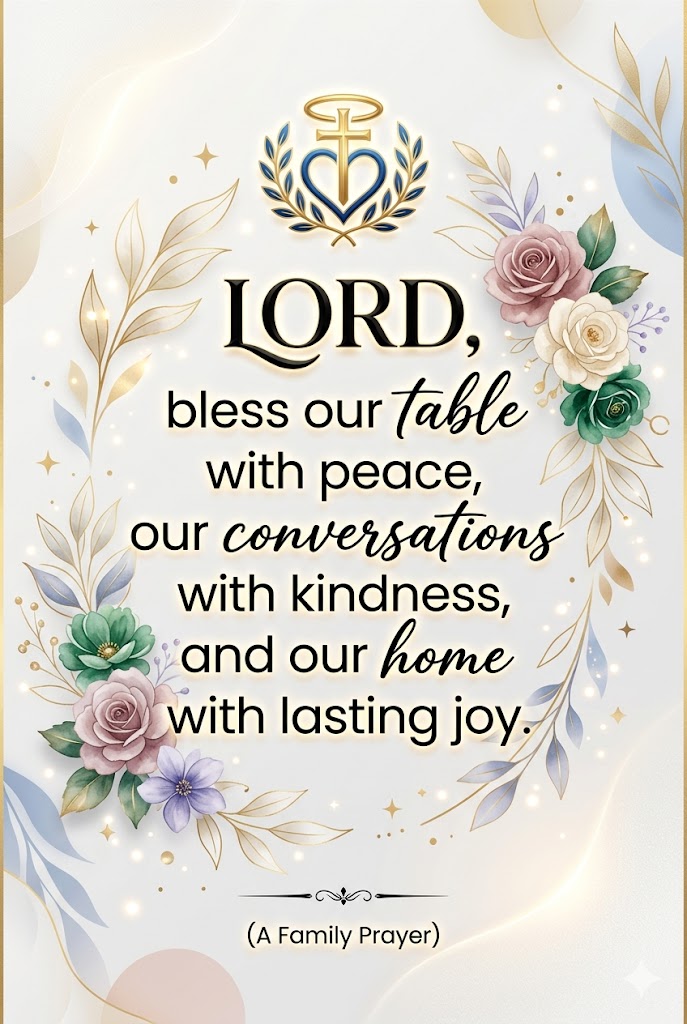 Meal Blessings Prayers