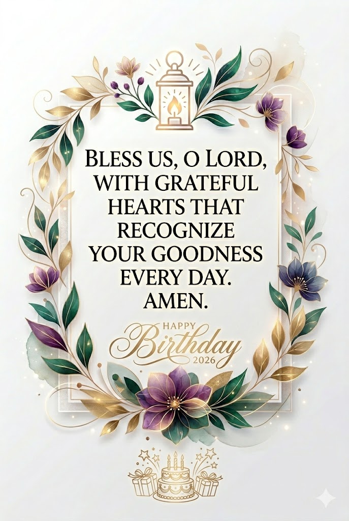 Bless Us O Lord Prayer
