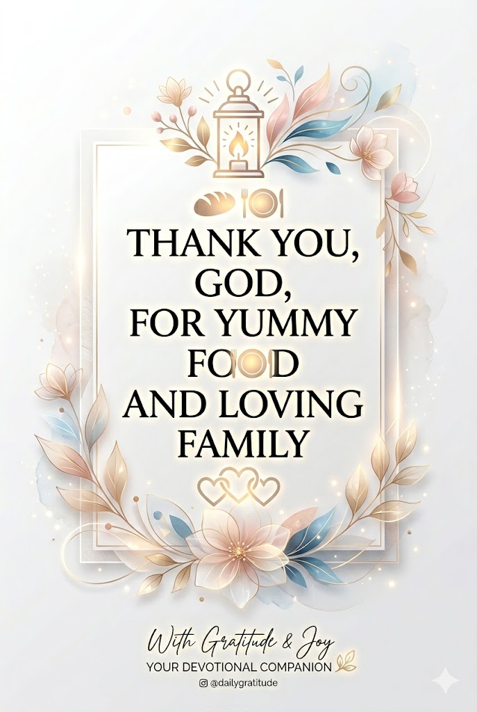 Food Prayer Blessings